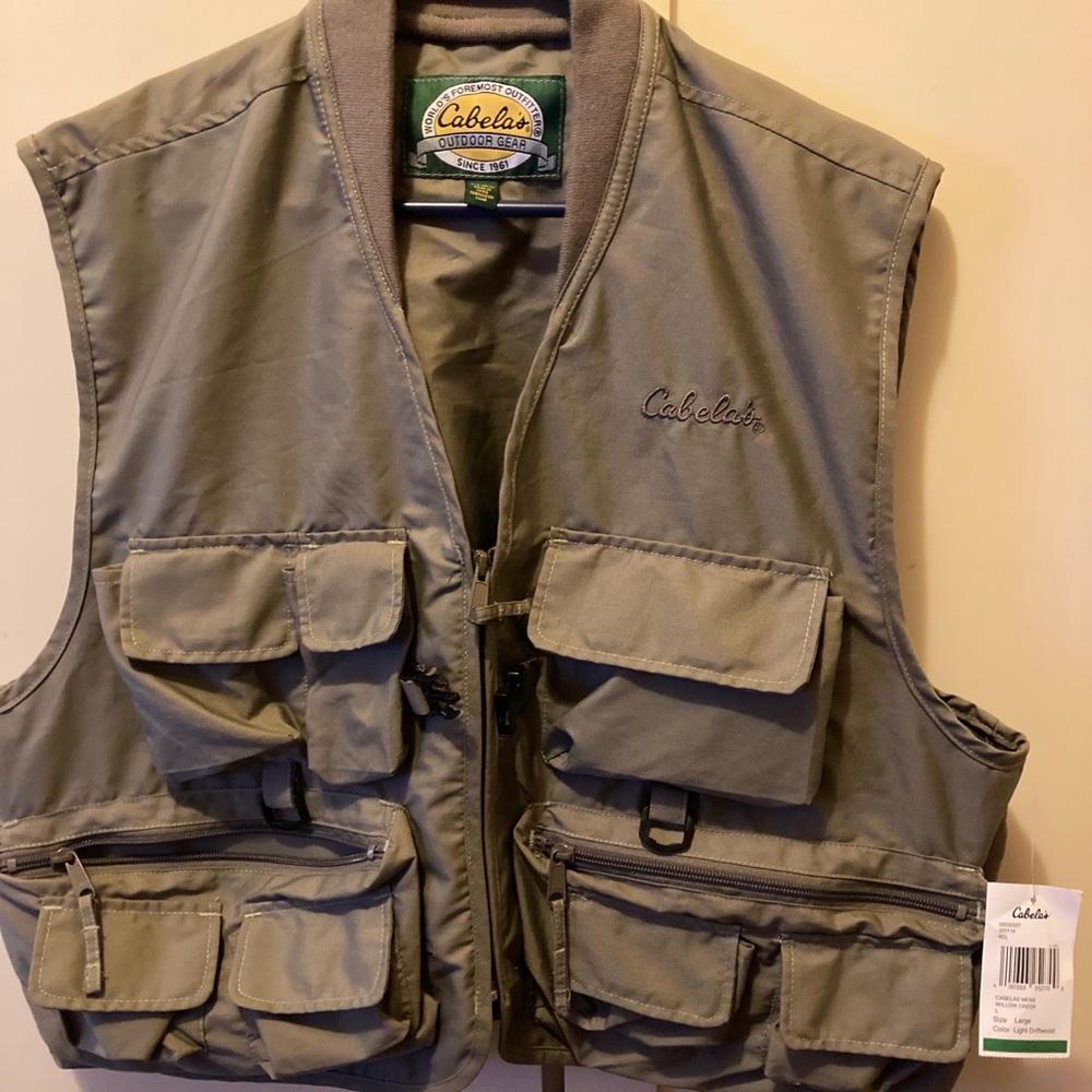 Cabelas hunting & fishing willow creek vest